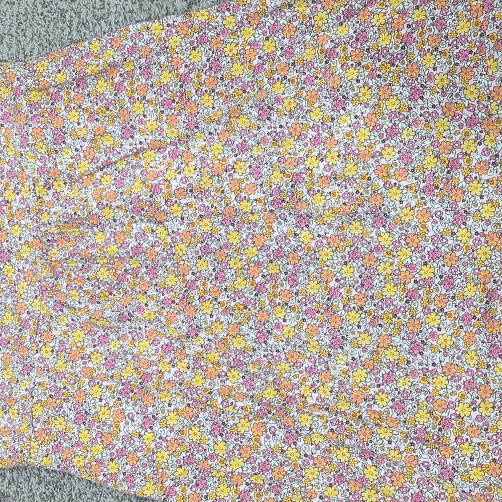 Lands' End Corton Blend Floral Fall Dress Size XL 18 - Picture 13 of 13
